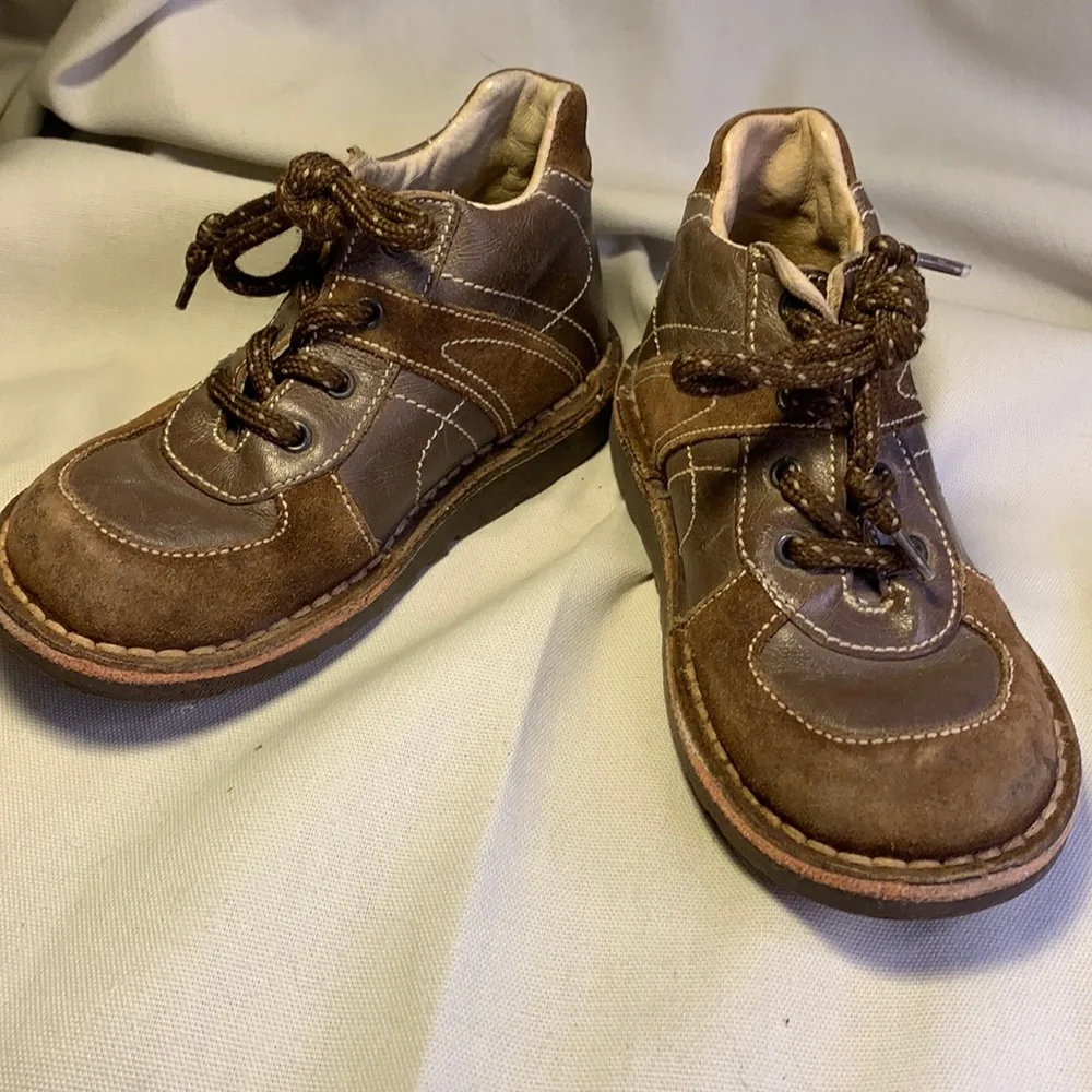Naturino leather laceup boot amazing craftsmanship